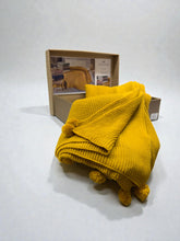 Luxe Gebreide Deken – Geel