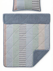 Merinos Deken set Blauw