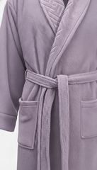 Unisex Paarse Badjas – Luxe Comfort