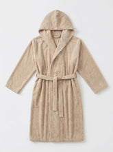 Ortum Life Premium Badjas Beige met Capuchon