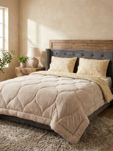 Ortum Life Premium Beige Wellsoft Deken – Zacht & Warm met Elegant Design