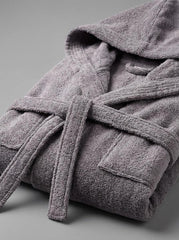 Ortum Life Premium Badjas Donkergrijs met Capuchon