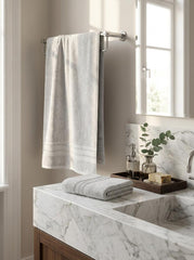 Ortum Life Premium Lichtgrijze Handdoekenset – (2-delig)