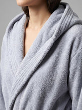 Ortum Life Premium Badjas Lichtgrijs met Capuchon