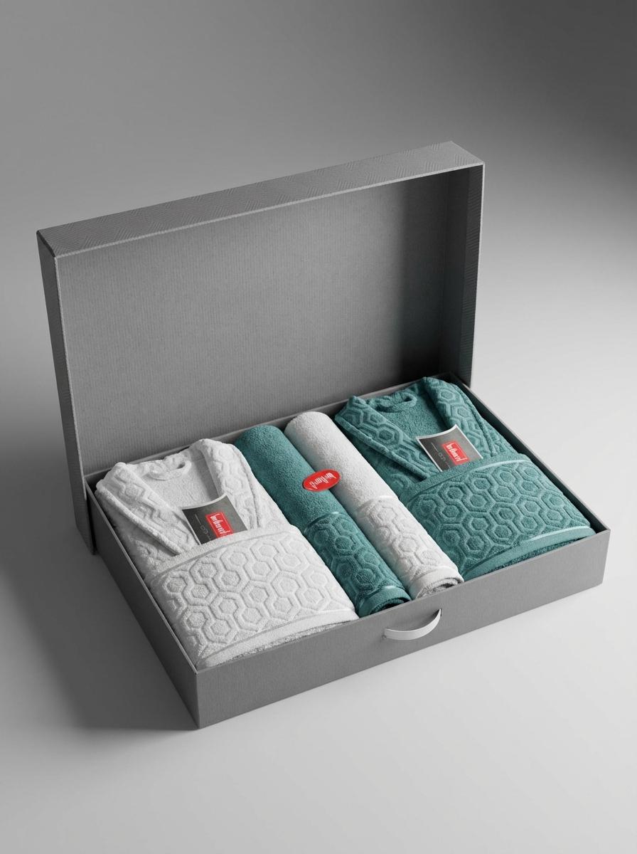Premium Hotel Badjas & Handdoek Set