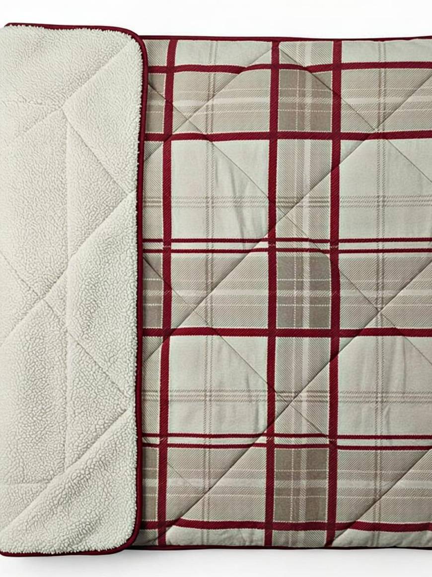 Merinos Deken set Rood