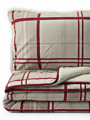 Merinos Deken set Rood