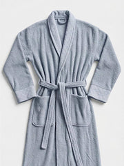 Unisex Blauwe Badjas – Luxe Comfort