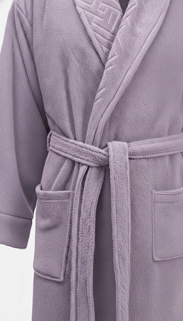 Unisex Paarse Badjas – Luxe Comfort
