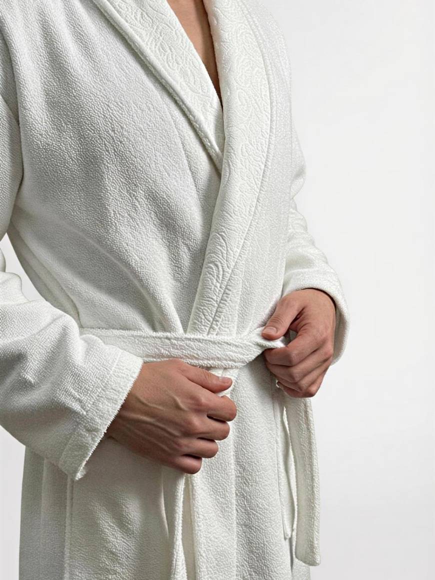 Unisex Witte Badjas – Luxe Comfort