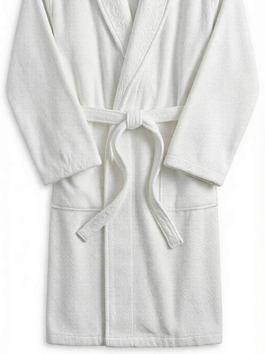 Unisex Witte Badjas – Luxe Comfort