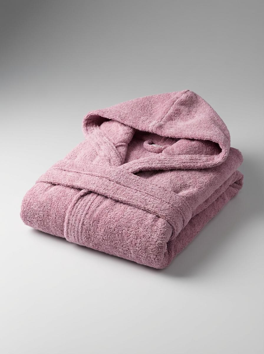 Ortum Life Premium Badjas Paars met Capuchon