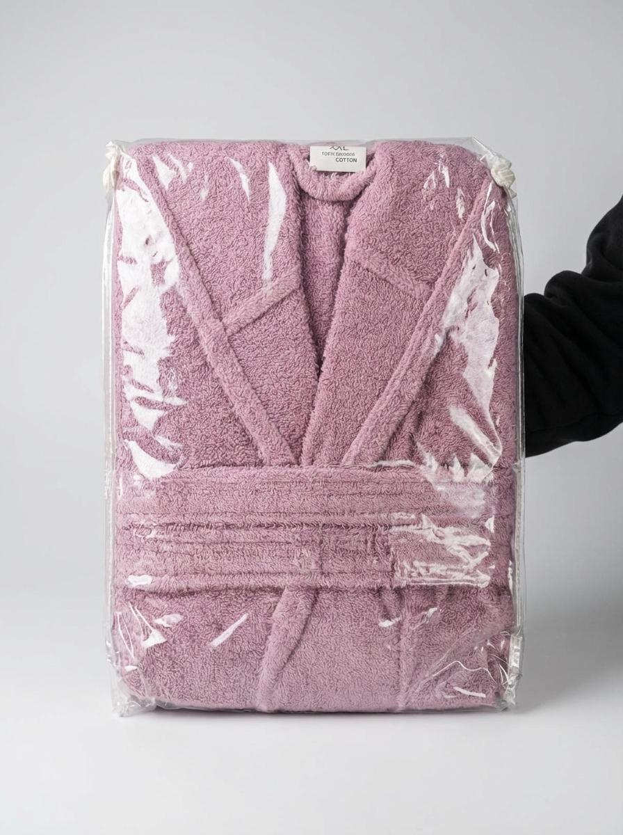 Ortum Life Premium Badjas Paars met Capuchon